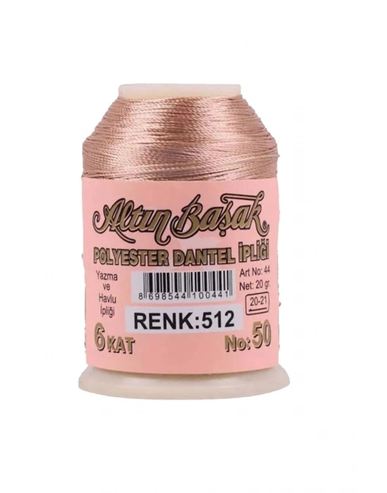 3 Adet Altınbaşak Oya ve Dantel İpi 20 gr - Royaleks - No: 512