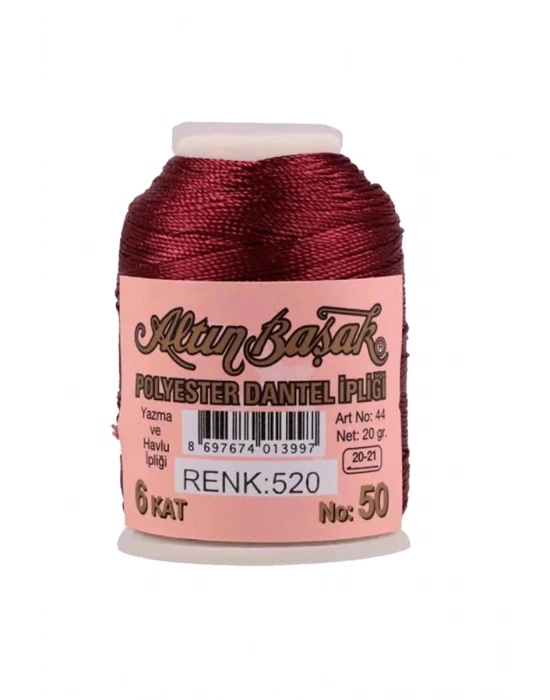 3 Adet Altınbaşak Oya ve Dantel İpi 20 gr - Royaleks - No: 520