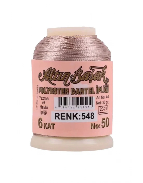3 Adet Altınbaşak Oya ve Dantel İpi 20 gr - Royaleks - No: 548 - 830 - 658