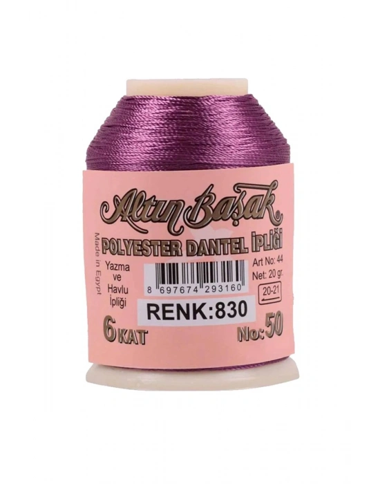 3 Adet Altınbaşak Oya ve Dantel İpi 20 gr - Royaleks - No: 548 - 830 - 658
