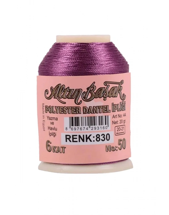 3 Adet Altınbaşak Oya ve Dantel İpi 20 gr - Royaleks - No: 548 - 830 - 658