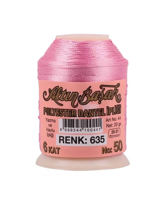 3 Adet Altınbaşak Oya ve Dantel İpi 20 gr - Royaleks - No: 635