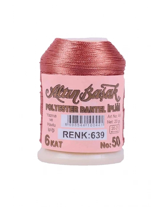 3 Adet Altınbaşak Oya ve Dantel İpi 20 gr - Royaleks - No: 639
