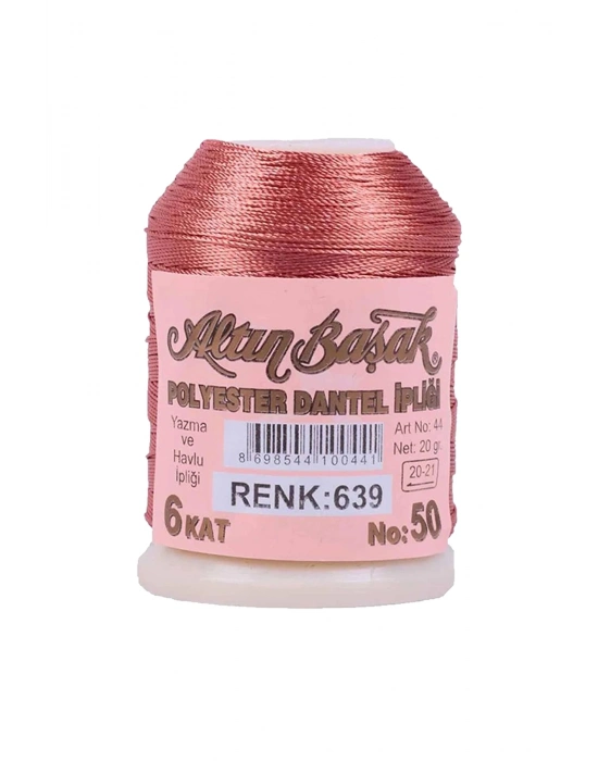 3 Adet Altınbaşak Oya ve Dantel İpi 20 gr - Royaleks - No: 639