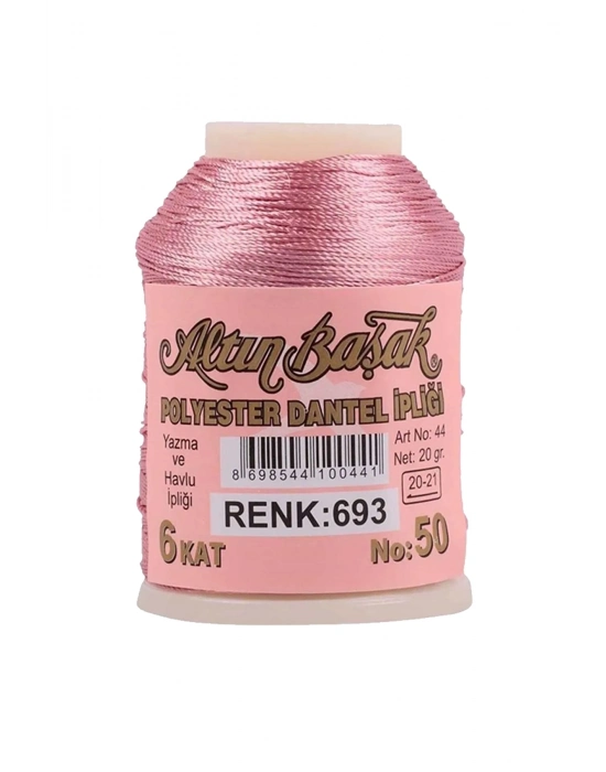 3 Adet Altınbaşak Oya ve Dantel İpi 20 gr - Royaleks - No: 648 - 693 - 022