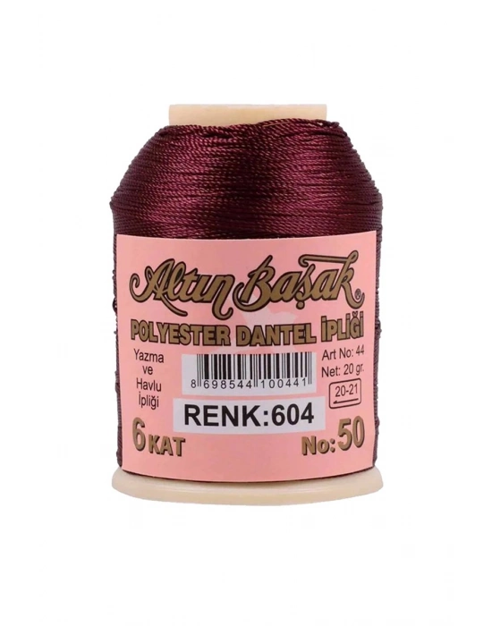 3 Adet Altınbaşak Oya ve Dantel İpi 20 gr - Royaleks - No: 672 - 604 - 770