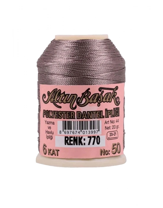 3 Adet Altınbaşak Oya ve Dantel İpi 20 gr - Royaleks - No: 672 - 604 - 770