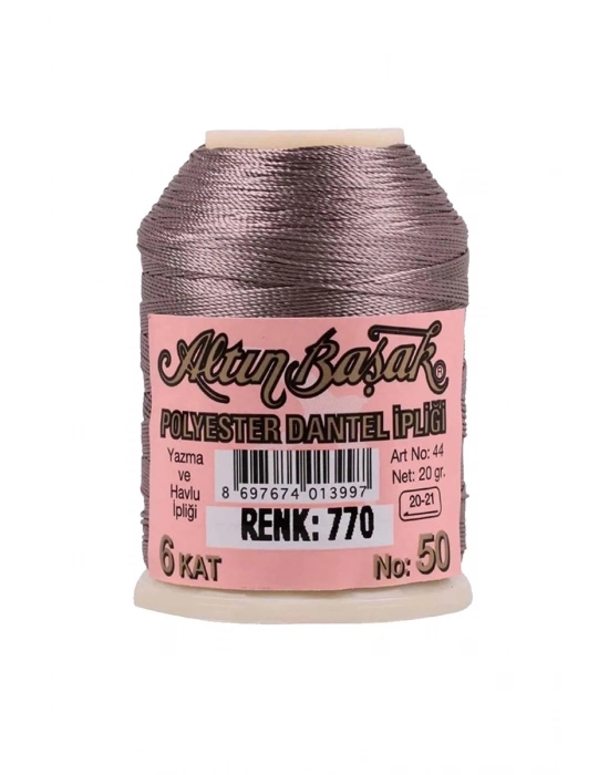 3 Adet Altınbaşak Oya ve Dantel İpi 20 gr - Royaleks - No: 672 - 604 - 770