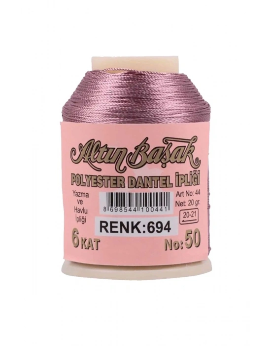 3 Adet Altınbaşak Oya ve Dantel İpi 20 gr - Royaleks - No: 694
