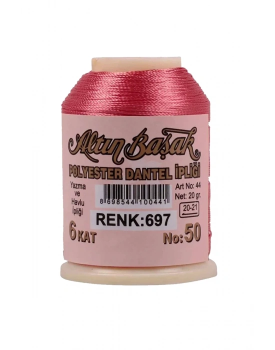 3 Adet Altınbaşak Oya ve Dantel İpi 20 gr - Royaleks - No: 697 - 035 - 015