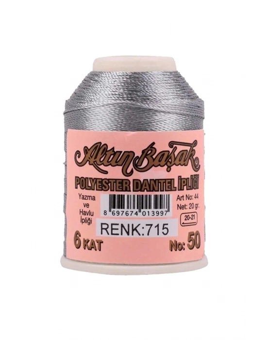 3 Adet Altınbaşak Oya ve Dantel İpi 20 gr - Royaleks - No: 715
