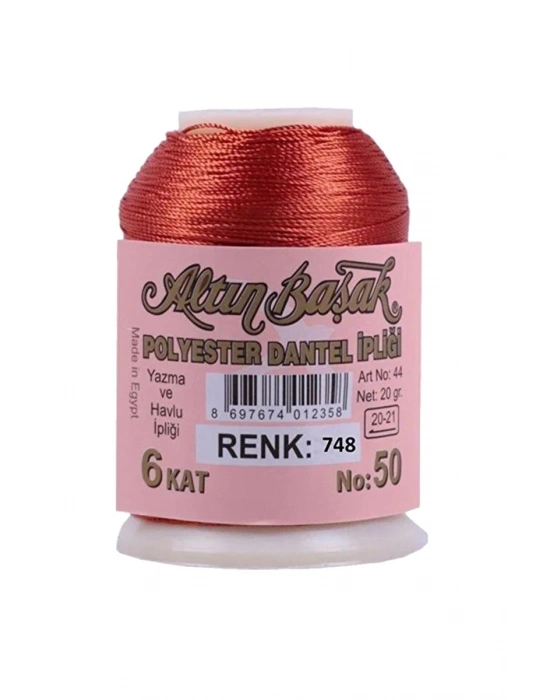 3 Adet Altınbaşak Oya ve Dantel İpi 20 gr - Royaleks - No: 748 - 649 - 135