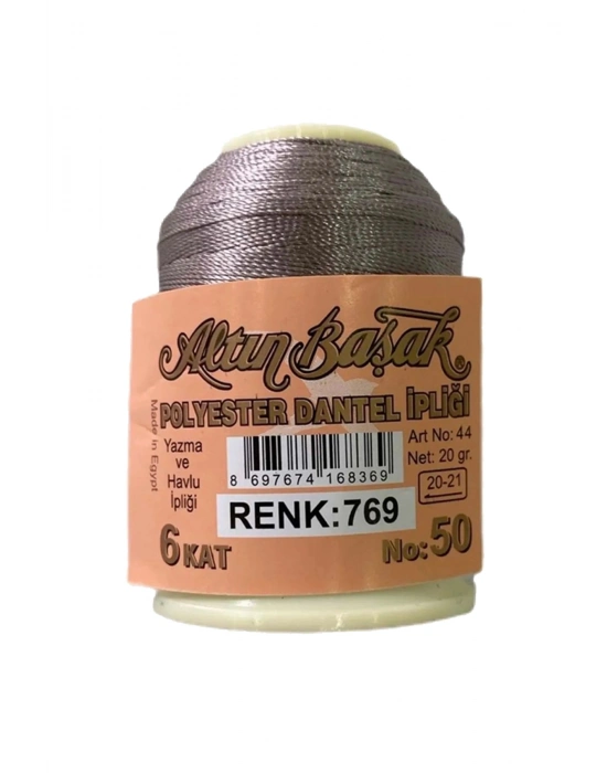 3 Adet Altınbaşak Oya ve Dantel İpi 20 gr - Royaleks - No: 769