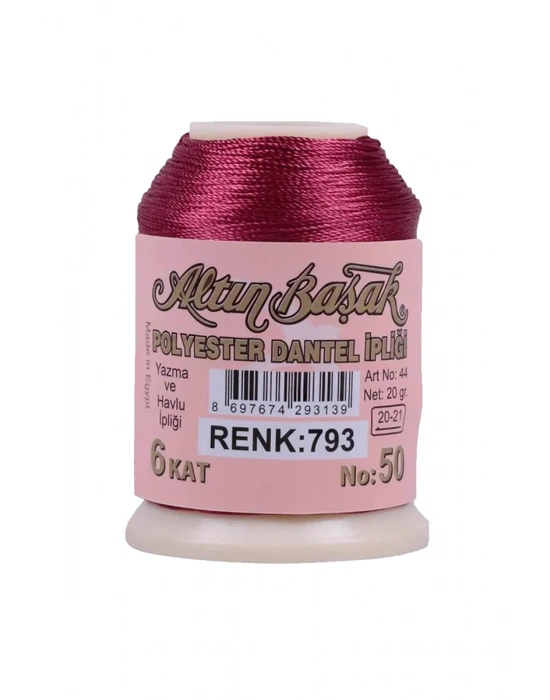 3 Adet Altınbaşak Oya ve Dantel İpi 20 gr - Royaleks - No: 793