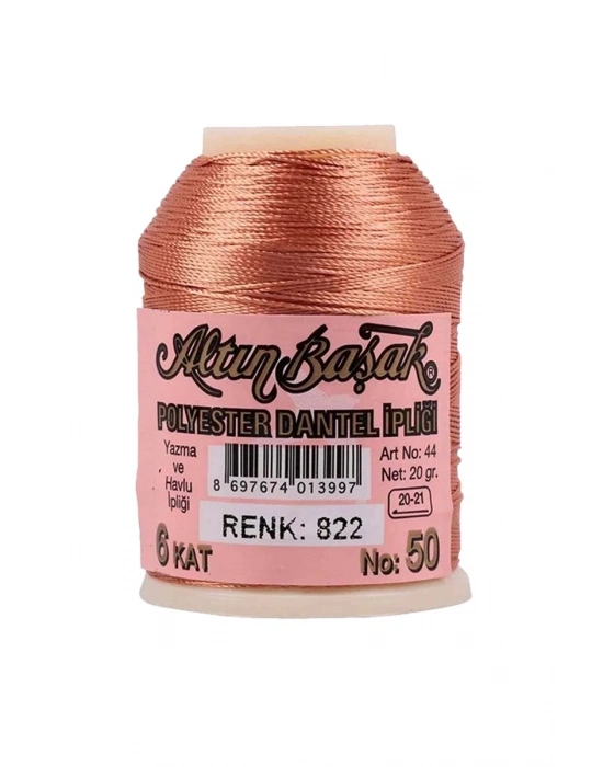 3 Adet Altınbaşak Oya ve Dantel İpi 20 gr - Royaleks - No: 822