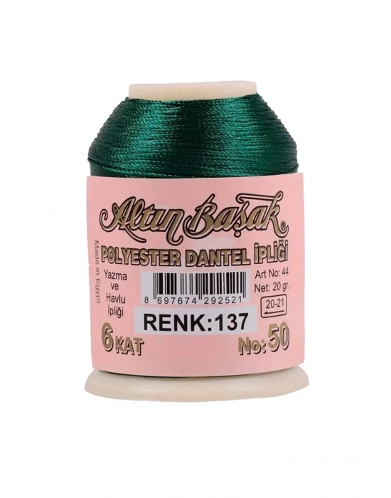 3 Adet Altınbaşak Oya ve Dantel İpi 20 gr - Royaleks - No: 822 - 554 - 137