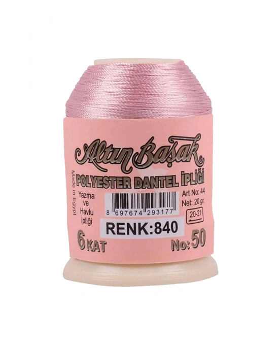 3 Adet Altınbaşak Oya ve Dantel İpi 20 gr - Royaleks - No: 840