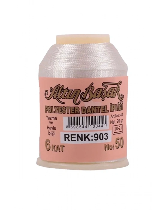 3 Adet Altınbaşak Oya ve Dantel İpi 20 gr - Royaleks - No: 903