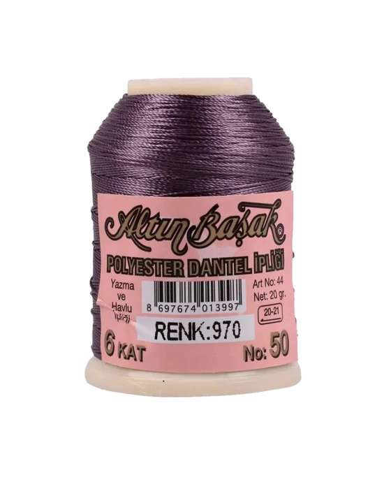 3 Adet Altınbaşak Oya ve Dantel İpi 20 gr - Royaleks - No: 970