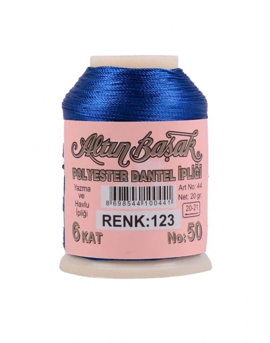 3 Adet Altınbaşak Oya ve Dantel İpi 20 gr - Royaleks - No: BEYAZ - 520 - 123