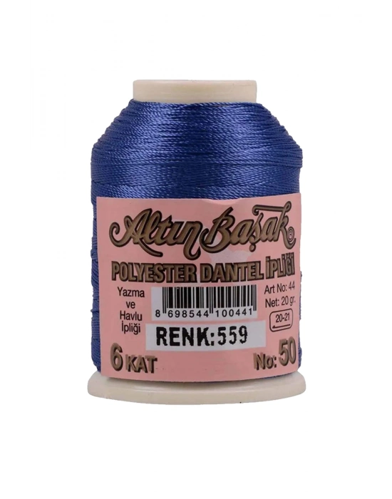 3 Adet Altınbaşak Oya ve Dantel İpi 20 gr - Royaleks - No: SİYAH - 1790 - 559