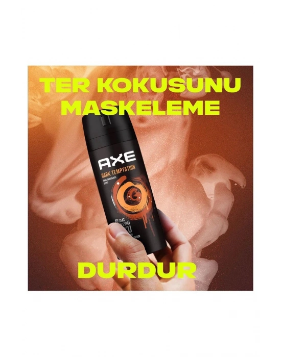 3 Adet Axe Dark Temptatıon Bay Parfüm Kofre 150 ml