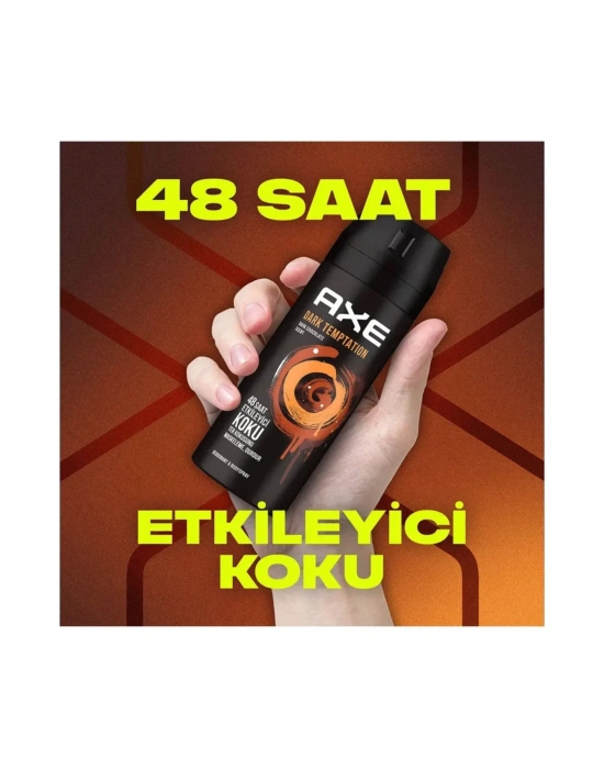 3 Adet Axe Dark Temptatıon Bay Parfüm Kofre 150 ml