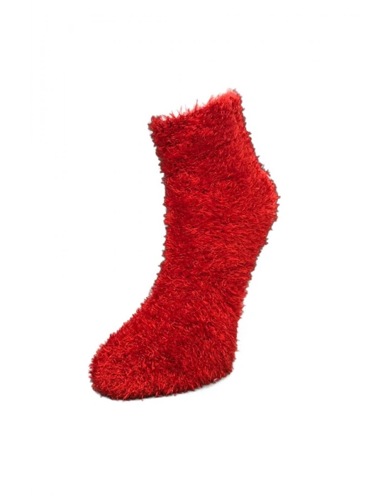 3 Adet Dikişsiz Tüylü Sıcak Tutan Ev Çorabı