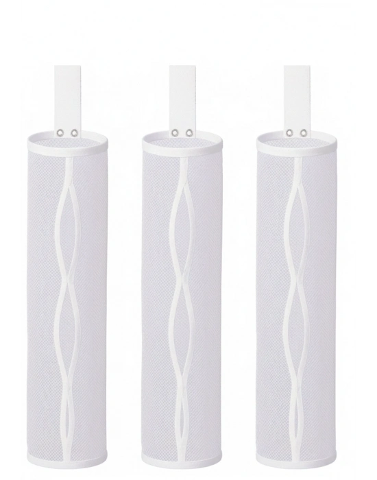 3 Adet Dolap İçi Asılabilir File Çamaşır Filesi – Pratik Ve Düzenli Saklama Çözümü