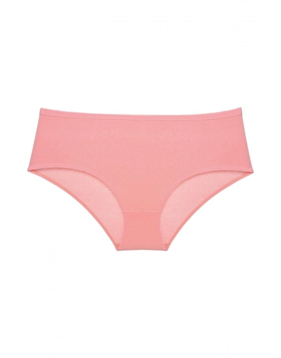 3 Adet Kadın Yüksek Bel Bato Külot Beyaz Krem Pudra