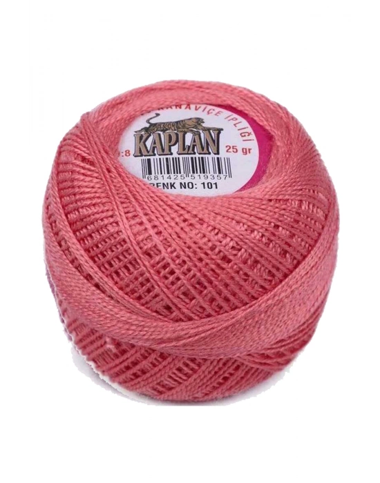 3 Adet Kaplan Etamin Ve Kanaviçe İpi 8 No Kod/Renk: 101 - 302 - 995 - Ryl