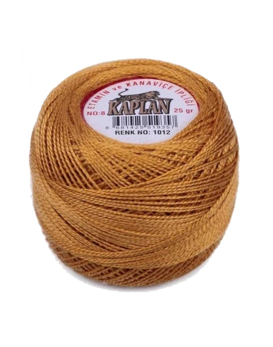 3 Adet Kaplan Etamin Ve Kanaviçe İpi 8 No Kod/Renk: 118 - 305 - 1012 - Ryl
