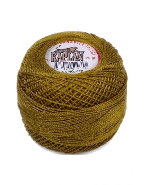 3 Adet Kaplan Etamin Ve Kanaviçe İpi 8 No Kod/Renk: 470 - 111 - 941 - Ryl