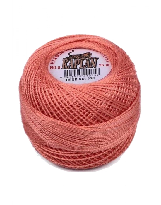 3 Adet Kaplan Etamin Ve Kanaviçe İpi 8 No Kod/Renk: 495 - 350 - 783 - Ryl
