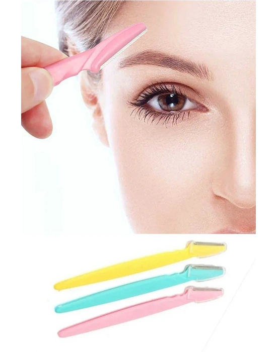 3 Adet Kaş Şekillendirici Ustura