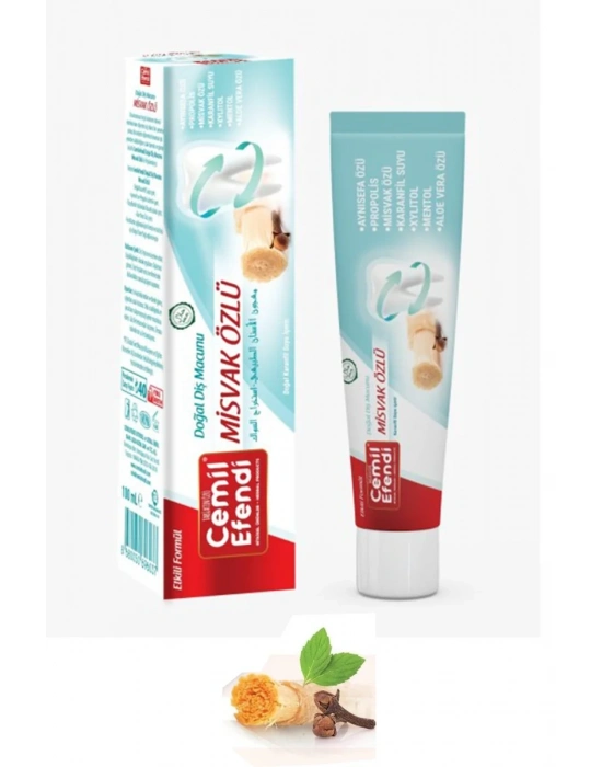 3 Adet Misvak Özlü Karanfil Sulu Diş Macunu 100 Ml