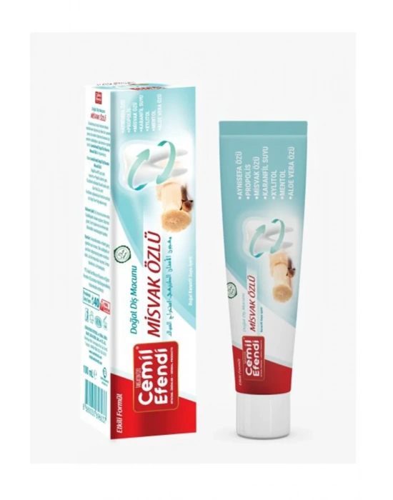 3 Adet Misvak Özlü Karanfil Sulu Diş Macunu 100 Ml