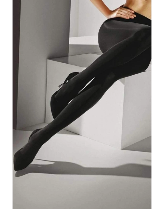 3 Adet Siyah 100 Denye Kalın Külotlu Çorap Opak Naturel Esnek