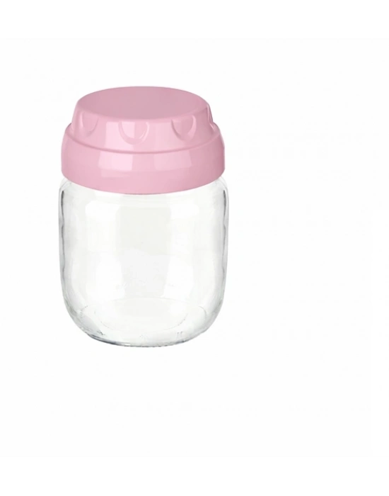 3 Adet Vintage Dekoratif Cam Kavanoz 425ml - 14,3 Oz