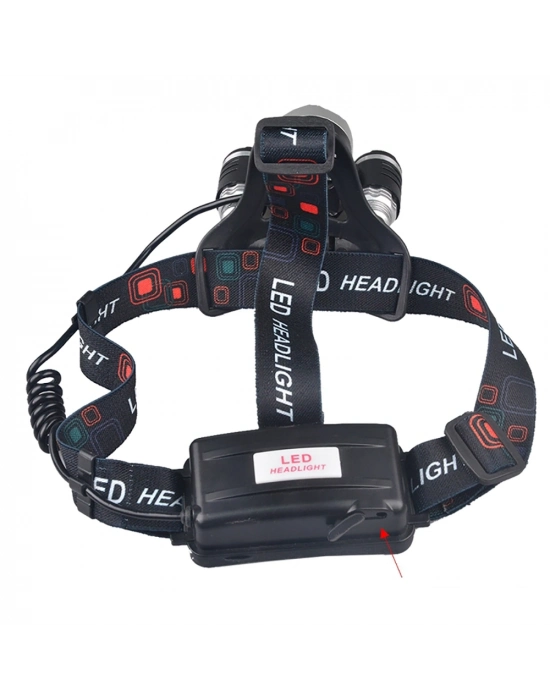 3 Başlıklı Şarjlı Kafa Feneri Wt-256