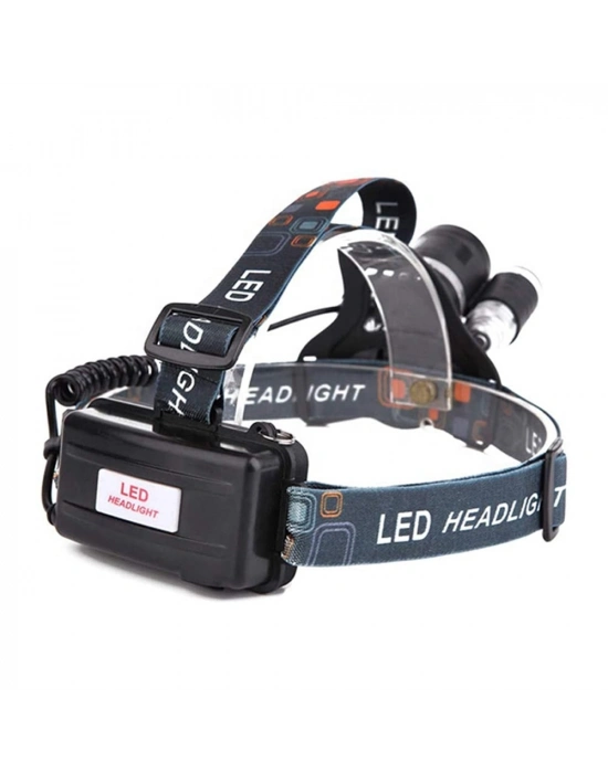 3 Başlıklı Şarjlı Kafa Feneri Wt-256