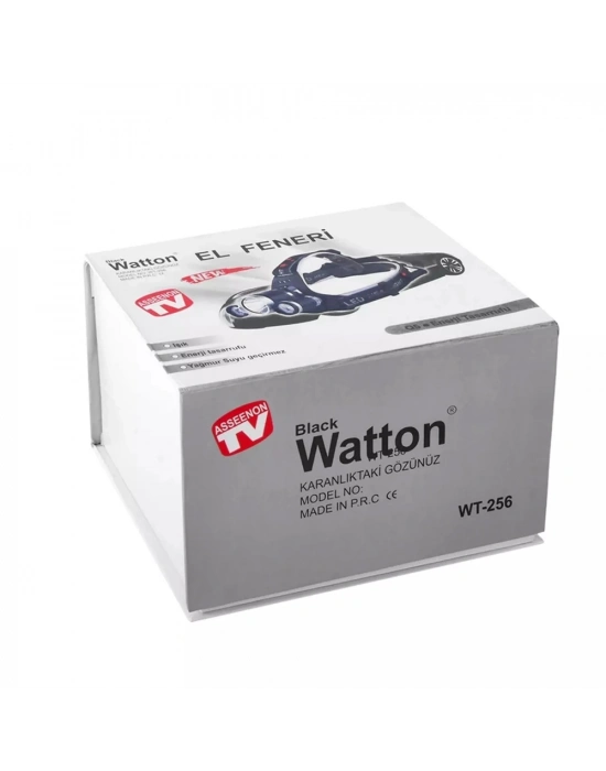 3 Başlıklı Şarjlı  Kafa Feneri   Wt-256