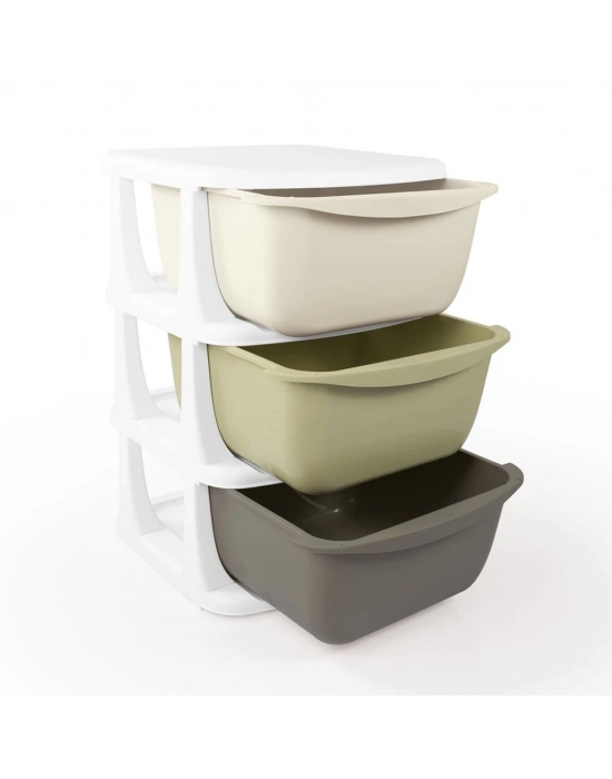 ® 3 Çekmeceli Saklama Ünitesi