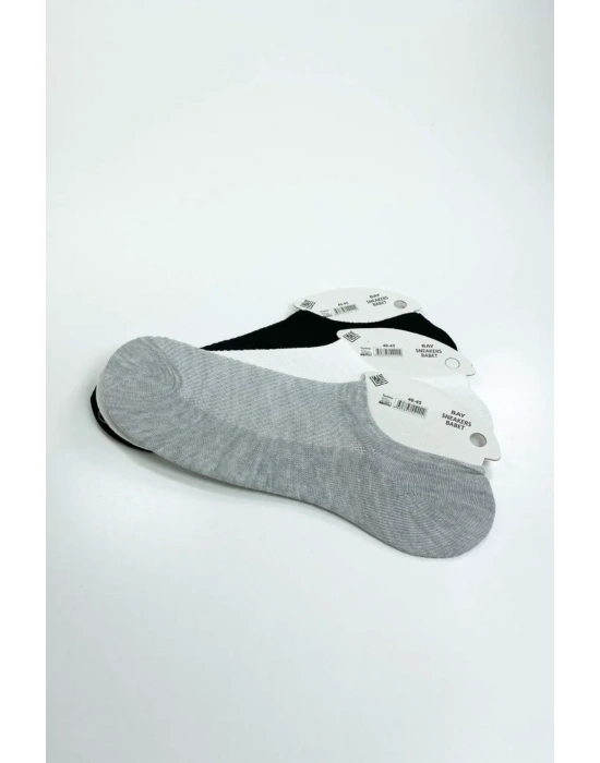 3 Çift Erkek Babet Çorap