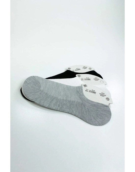 3 Çift Erkek Babet Çorap