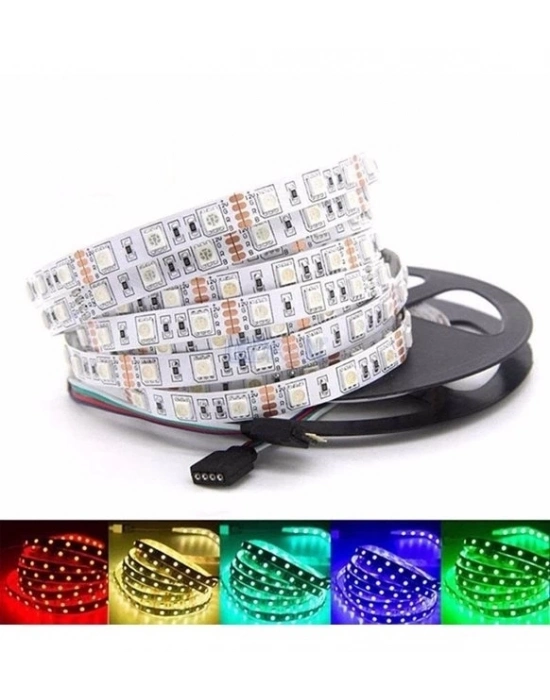 3 Çipli Rgb İç Mekan Şerit Led 5 Metre