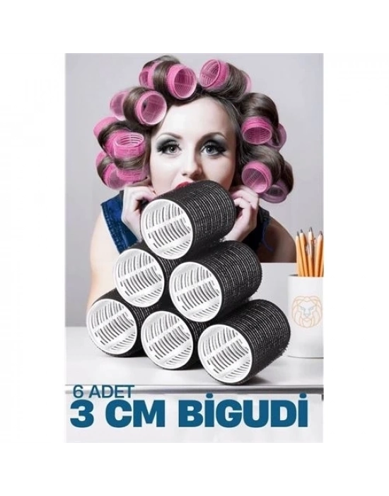3 Cm Bigudi 6 li Paket
