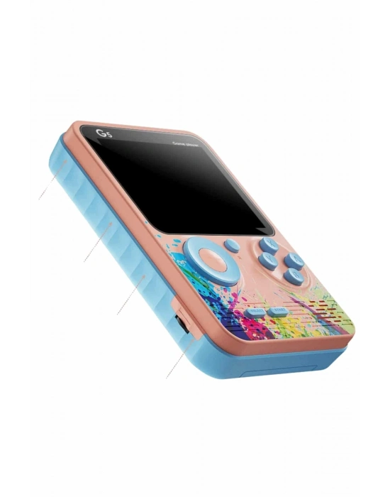 3 İnç Ekran 500 Oyunlu Game Box Mini Taşınabilir Oyun Konsolu