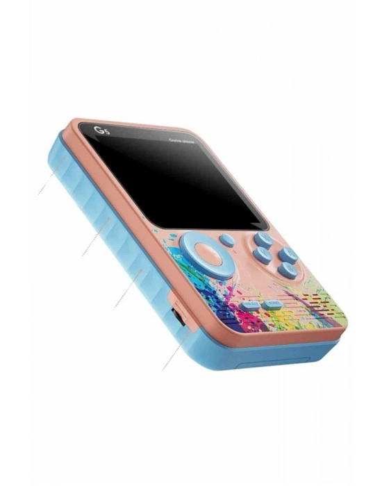 3 İnç Ekran 500 Oyunlu Game Box Mini Taşınabilir Oyun Konsolu