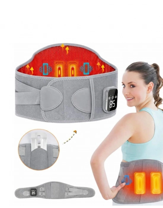 ® 3 Kademe Isıtmalı ve Titreşimli Bel Destek Kemeri Ergonomik Tasarım